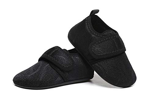 Zooyung Toddler Baby House Slippers Shoes Home Bedroom Family Household Anti-Slip Indoor For Kids Boys And Girls(Zy-Ts2236Black23) #TOP30