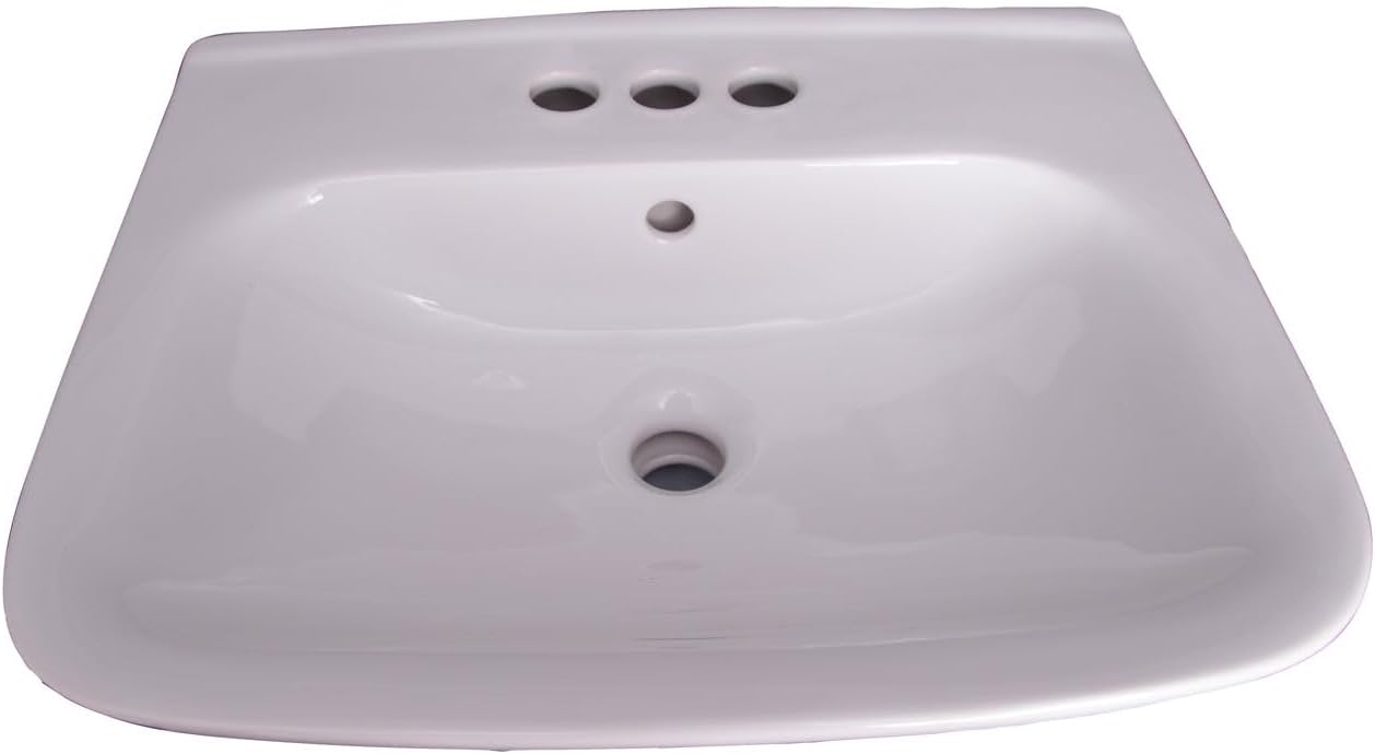Eden 450 Pedestal Lavatory 17-3/4" x 14-1/2" x 32-1/4"