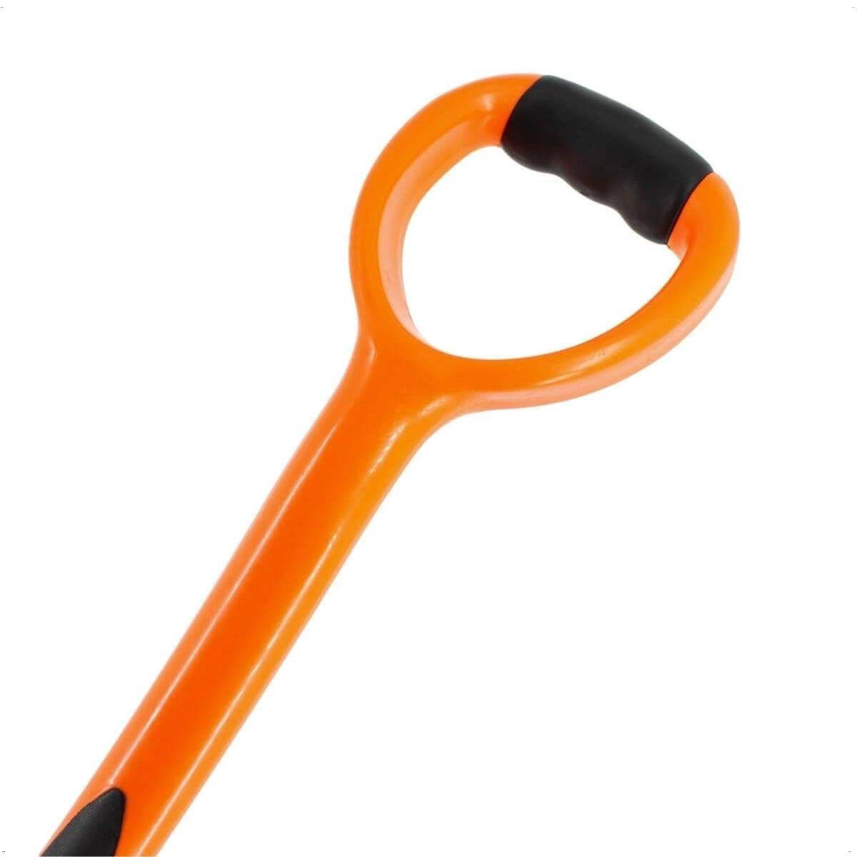 Talen Tools Spade 16 cm antraciet met houten steel 76 cm
