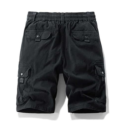 Short cargo en coton stretch de qualité supérieure et coupe décontractée