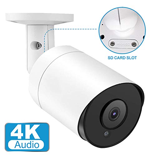 Anpviz 4K 8MP IP66 POE IP Security Bullet Camera Indoor Outdoor with Microphone