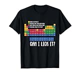Funny Can I Lick It Periodic Table Boys Girls Tees