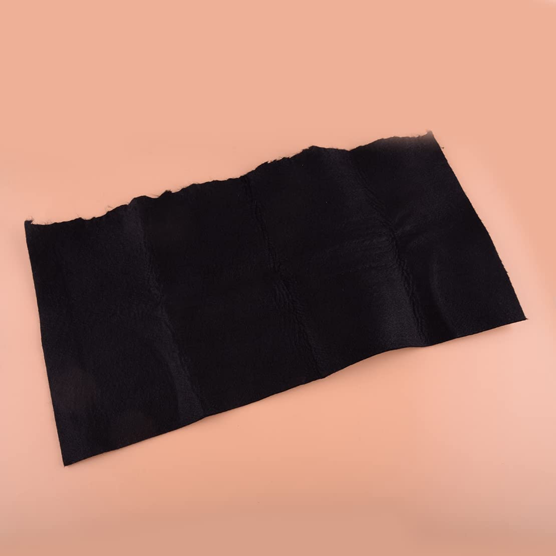 beler Black Auto Carbon Fiber Welding Blanket Torch Shield Plumbing Heat Sink Slag Fire Felt Mat Pad