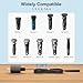 12V Shaver Charger for Braun Series 7 8 9 6 5 3 1 9 pro XT5 Electric Razor 3040s 340s 9385cc 370 720 760cc 790cc 720s-4 7865cc 9090cc 9330s 5018s 7020s 9095cc 3350cc-4 390cc for Braun Wall Charger