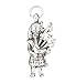 Corinna-Maria 925 Sterling Silver Bagpiper Piper Bagpipe Player Charm