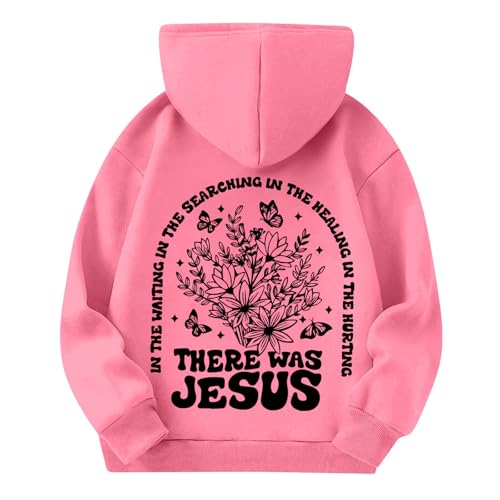 Hoodie Girls Fashion Long Sleeve Oversized Hooded Sweatshirts Fleece Graphic Shirt Preppy Fall Pullover Hoodies Pocket4