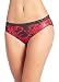 Jockey Women's Underwear No Panty Line Promise Tactel Lace Bikini, etched rose, 6