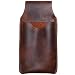 Hide & Drink, Waist Phone Holder Pouch, Accessory Bag, Soft Case for Work & Outdoors Essentials, Full Grain Leather Handmade, Bourbon Brown