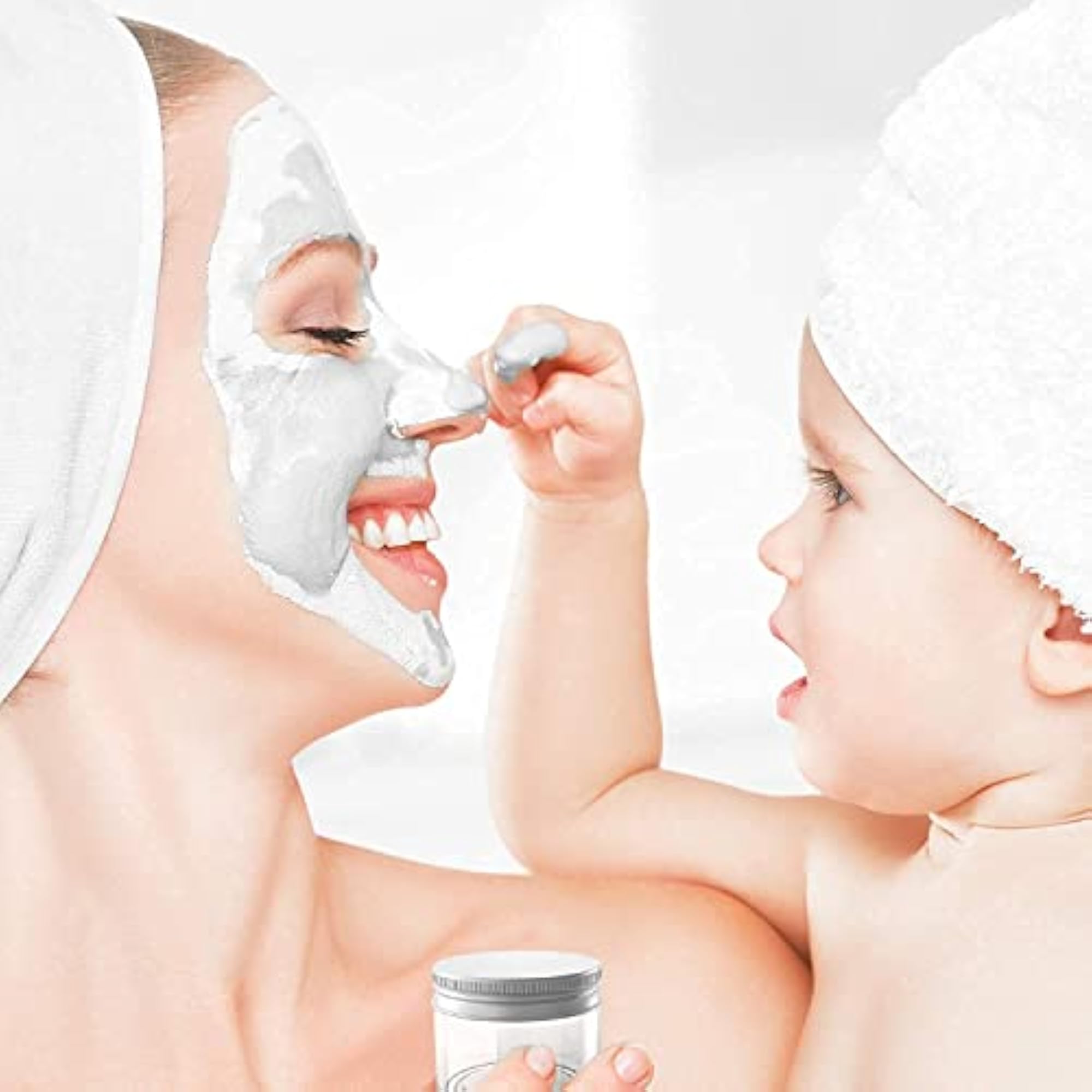 12pcs 50ml PET Jar Unbreakable Plastic Containers for Cosmetics
