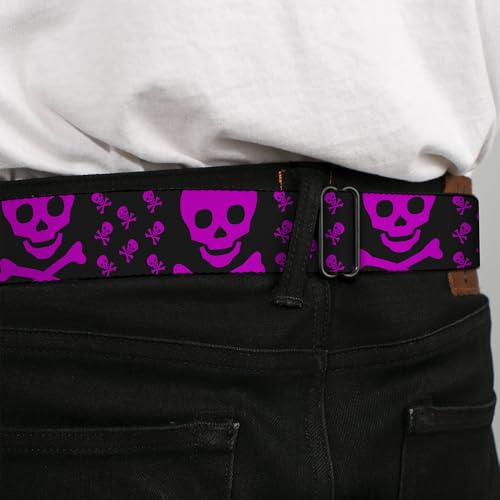 Cinturón de seguridad regulable con hebilla resistente estilo punk rock 4