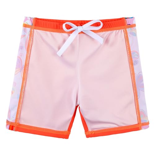 Image of Girls Two Piece Swimsuit Floral UPF 50+ Rash Guard Set Kids Beach Swimwear