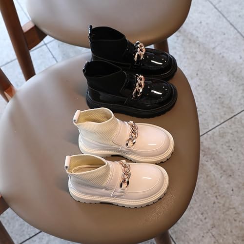 Toddler Boys Girls Boots Kids Soft Plush Lining Faux Fur Snow Bootie Cold Weather Outdoor Boots Short Fall Booties4