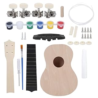 Ukulele Set 21 Pouces Bricolage Tilleul Léger Peinture Cadeau Fait Main Enfants Petits Jouets Léger, Sûr, Portable - Les Beatles, Paul McCartney, John Lennon, RIngo Starr, George Harrison Ukulele Set 21 Pouces Bricolage Tilleul Léger Peinture Cadeau Fait Main Enfants Petits Jouets Léger, Sûr, Portable – Image 7