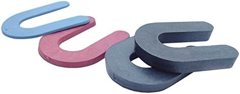 Bon Tool Co. 21-276 Horse Shoe Shim, 3/8 Black (Pack of 300)