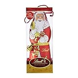 Der Weihnachtsmann von Lindt ist ideal zum Füllen eines Nikolausstiefels oder zum Schmücken des Festtagstisches ​