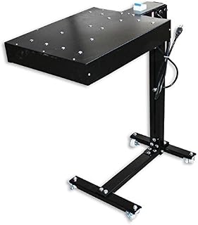 EQCOTWEA 110V 1600W Flash Dryer for Screen Printing - 16x16 Inch Flash Dryer Ink Curing Machine with Adjustable Height & Casters,Fits Multi-Color Rotary Presses,US Plug