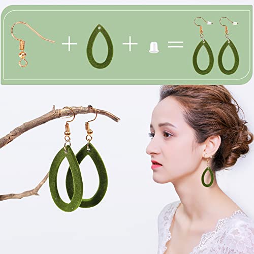 Hiswan 200 Pcs Earring Hooks For Jewelry Making With Earring Backs Fish Earring Hooks Hypoallergenic For Diy Jewelry Making #TOP4