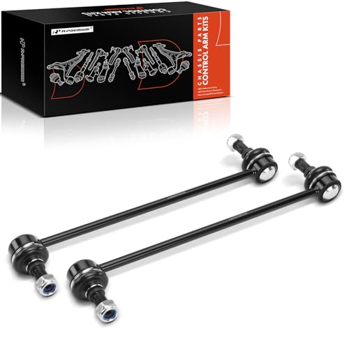 A-Premium 2Pcs Front Sway Bar Links Stabilizer Bar Links, Compatible with Hyundai & Kia - 2012-2021 - Elantra (Coupe/GT), Accent, Tucson, Veloster, Soul (EV), Forte (Koup), Forte5, Sportage, Rio