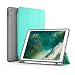 SWEES Compatible iPad 9.7 2018/2017 Case with Pencil Holder, Shockproof Durable Smart Cover Leather Case with Built-in Apple Pencil Holder Compatible iPad 9.7 inch 6th/5th Generation, Mint Green