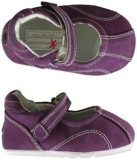 I'm Walking Barefoot Sport Mary Jane Purple Nubuck-21
