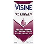 Visine For Contacts Rewetting Drops , 0.5 Fluid Ounce (15 ml)