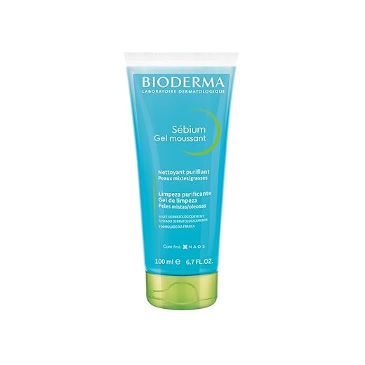 Sébium Gel Moussant - Gel de Limpeza Purificante Antioleosidade, Bioderma, 100 Ml