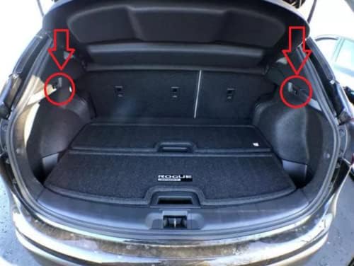 Miniatura 9 de Red de carga organizadora de maletero para Nissan Rogue Sport 2017-2023  Red de carga estilo sobre para SUV  Organizador de maletero de coche de