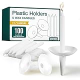 Concordia Supply Plastic Holder Candle Drip Protectors with 4.25