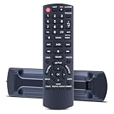 Snrigw NUOVO N2QAYB001101 Telecomando di ricambio compatibile con Panasonic Micro CD Stereo System N2QAYB001102 SC-PMX80 SC-PMX82 SA-PMX82 SB-PMX70 SA-PMX82 SA-PMX84 SA-PMX94 SC-PMX74 SC-PMX92
