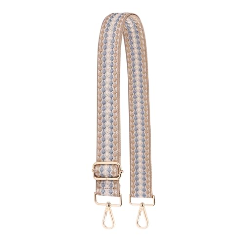 Image of Purse Straps Replacement Wide Crossbody Shoulder Strap for Bags Purse Extender Accessories Guitar Straps, Gold Buckle-347, 1.5INCH