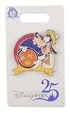 Disney Pin - 25th Anniversary - Celebrating 25 Years of Pin Trading - Goofy Dressed as Scoop