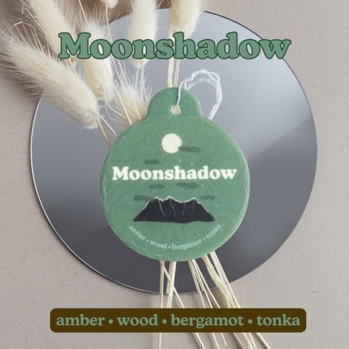 Image of Happy Wax Earthy Mix Car Charms 4-Pack - Includes: Moonshadow, Pine Forest, Vanilla Sandalwood and Vintage Leather