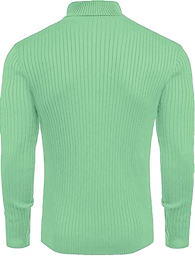 Image of NORTHWIND Men's High Turtle Neck Cotton T-Shirt