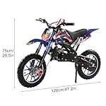 TOLUON-49cc-Kids-Dirt-Bike-2-Stroke-Mini-Dirt-Bike-Gas-Powered-Gas-Dirt-Bike-Motocross-Off-Road-Tires-Shock-Absorption-Springs-Adult-Pit-Bike-Pocket-Bike-motos-para-ninos-USA-Warehouse