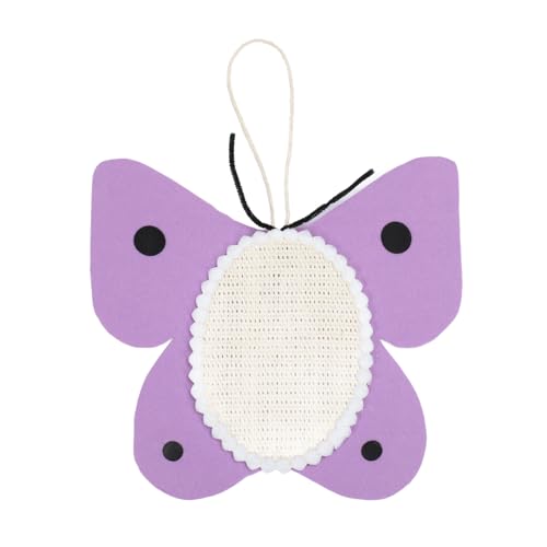 Sluffs Cat Scratch Mat Scratch Resistant Boredom Relief Cartoon Kitten Scratching Pad with Lanyard for Indoor, Protect Carpets and Sofas,Scratching Pads for Indoor Cats