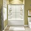 American Standard 2946102.020 Studio 60 x 32-Inch Alcove Bathtub, Right-Hand Drain, White