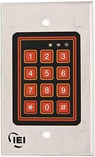 International Electronics 714409 IEI DOOR-GARD WEATHER-RESISTANT KEYPAD SYSTEM
