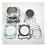 Pieza de Motor de Motocicleta, Cilindro de Aire de 95 mm, Anillos de pistón y Juego de Juntas compatibles con YZ450F 2003-2005 5TA-11311-12-00 YZ450 F YZ 450