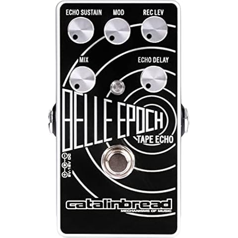 Catalinbread Belle Epoch Tape Echo, Black and Silver, (CAT BELLEEPOCH) Cover