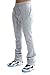 Bleecker and Mercer Soft Brushed Back Stacked Fleece Sweatpants Men - Hip-Hop Urban Fashion Streetwear (FP22614- Heather Grey, M)