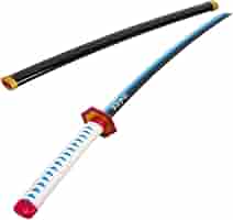 【希少】模造刀　軽量アルミ刀身　「冨岡義勇 日輪刀の鍔」使用 希少】模造刀 軽量アルミ刀身 「冨岡義勇 日輪刀の鍔」使用