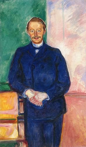 Affiche Edvard Munch Dr Max Linde en combinaison de voile impression toile 60x90cm