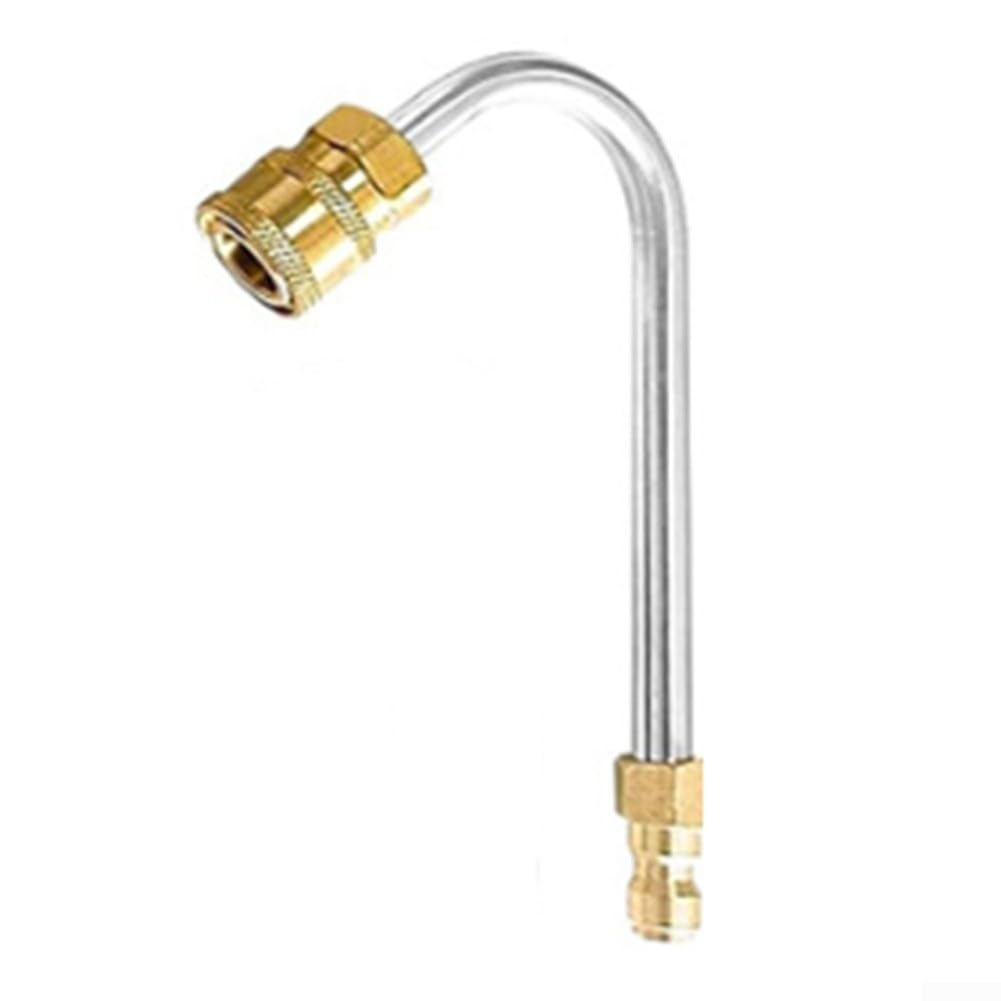 Ugelli per idropulitrici, ugelli a innesto rapido, Kit bacchetta for grondaia ad alta portata for idropulitrice, 4000 PSI, connessione rapida 1/4, dimensioni multiple(Set1)