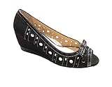  Melluso G064, Decolletè Donna Spuntato (Nero, Numeric_35)
