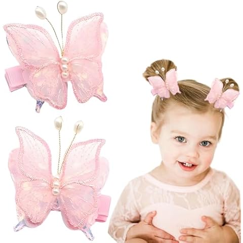GOEDEKE Cute Butterfly Hair Clips for Girls Cover