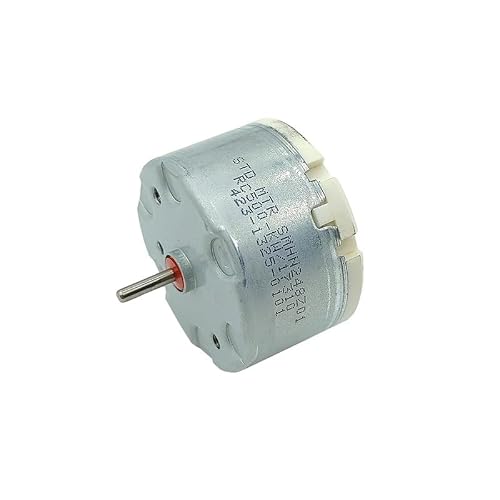 Electronic Starter RC500-KW/17310 RC500 Electronic Starter DC 6V-12V 9500RPM 32mm Diameter Round Spindle Electronic Starter DIY Sweeper Robot Toy Motor Drivers