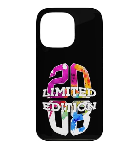 18 YEARS LIMITED EDITION 2008 18th BIRTHDAY �X�}�z�P�[�X iPhone 13 Pro �p