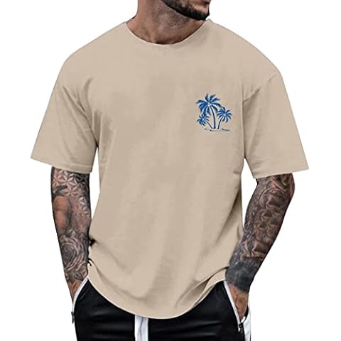 Men's Floral Short Sleeve Polo Shirt Cover