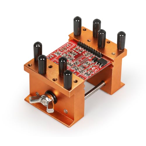 Image of Mini Bench Vise with 8 Adjustable Pins, Precision Hobby Helping Hands Vise