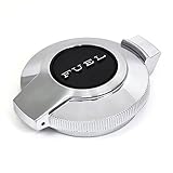 Fuel Cap Quick-Fill Flip-Top Chrome With Lettering For 1969-1970 Dodge Charger